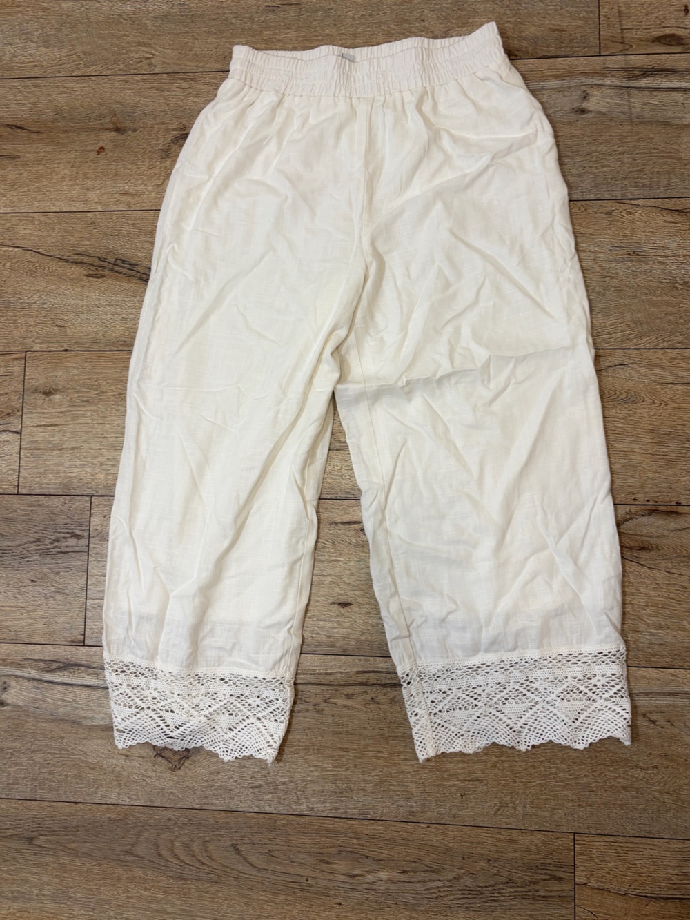 AB Studio Cream Short-Sleeve Button-Front Set - Picture 5 of 8